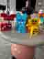 LEGO DUPLO djurfigurer hund katt anka