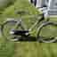 Heldämpad herrcykel 28" ramstorlek L silver/svart