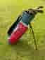 Golfset och bärbag