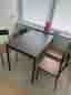 Matbord + 4 stolar