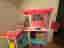 Barbie stort dockhus med rutschkana och pool
