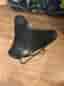 50/60-tal pall skinnsits metallben