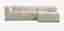 Schäslongsoffa Allese vänster bege tyg