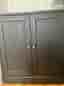 HAVSTA Storage combination w glass-doors