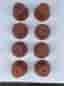 Krukor terrakotta 8 st lerkrukor