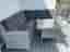 DYNOR till loungesoffa och bord med glasskiva