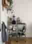 Omar hylla, IKEA, metall, 2 st