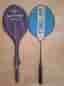Badmintonracketar, 2 st, Carlton Powerflo och Yonex