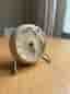 Arne Jacobsen City Hall Bordsklocka Sandy Beige