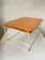 Vintage string-hylla i ljus teak