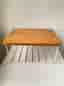 Vintage string-hylla i ljus teak