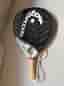 Head Alpha Elite padelracket svart/vit