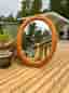 Oval retro spegel 100x150