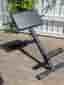 Rygglyftsbänk / hyperextension vikbar bänk svart