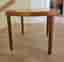 Runt soffbord i teak retro