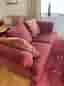 Brunstad soffa 3-sits röd  och 2 sits