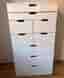 Byrå Nordli med 9 lådor IKEA