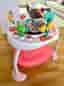 2-i-1 baby jumper och activity center