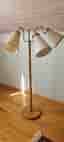 Trearmad golvlampa 50-tal