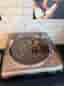 Denon DP-29F skivspelare silver + tillbehör