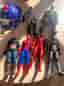 Superhjältar, batman, superman, hulken, captain a