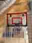Basketkorg med plexiglasplatta