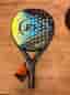 Dunlop Blitz Attack padelracket svart/blå/gul