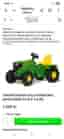 John Deere traktor för barn