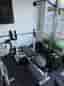 Multigym , hantlar, motionscykel och roddmaskin