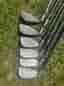 Callaway big Bertha x-12 kärnsett med röd och svarta golf Pride grepp. Regular!!
