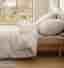 Nytt bäddset 200×200 i 100 % bomull – Beige, OEKO-TEX