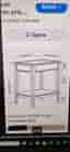 Ikea Liatorp sidobord/avlastnings bord