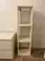 IKEA vit bokhyllan, Väggskåp med hyllplan 120 cm