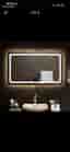 Badrumsspegel LED 100x60 cm