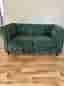 Grön Chesterfield soffa - Som Ny