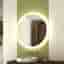 VIDI ATUM RUND BADRUMSSPEGEL MED LED (500mm)