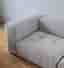 LAYERED 3-SITS MODULSOFFA, BONE WHITE - VELVET