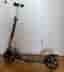 Aluway sparkcykel svart/silver med stora hjul (Nypris 2 400 kr)