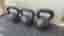 Kettlebells gjutjärn 32 kg, 24 kg och 20 kg