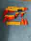 Nerf leksaksvapen set med pilar orange/gul