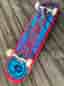 Darkstar skateboard röd/blå