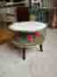 Ovanlig sittpuff 50 tal mid century