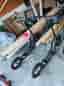 Stiga sparkcykel svart 2 st