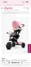 QPlay Cosy 4-i-1 Trehjuling, Rosa