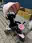 QPlay Cosy 4-i-1 Trehjuling, Rosa
