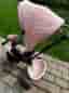 QPlay Cosy 4-i-1 Trehjuling, Rosa