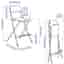Ikea folding bar/counter stool