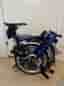 Brompton M6R Piccadilly Blue, Hopfällbar cykel