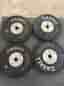 Casall bumper plates 50 mm – 2×20 kg + 2×15 kg (70 kg)