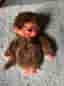 Monchhichi apa docka brun